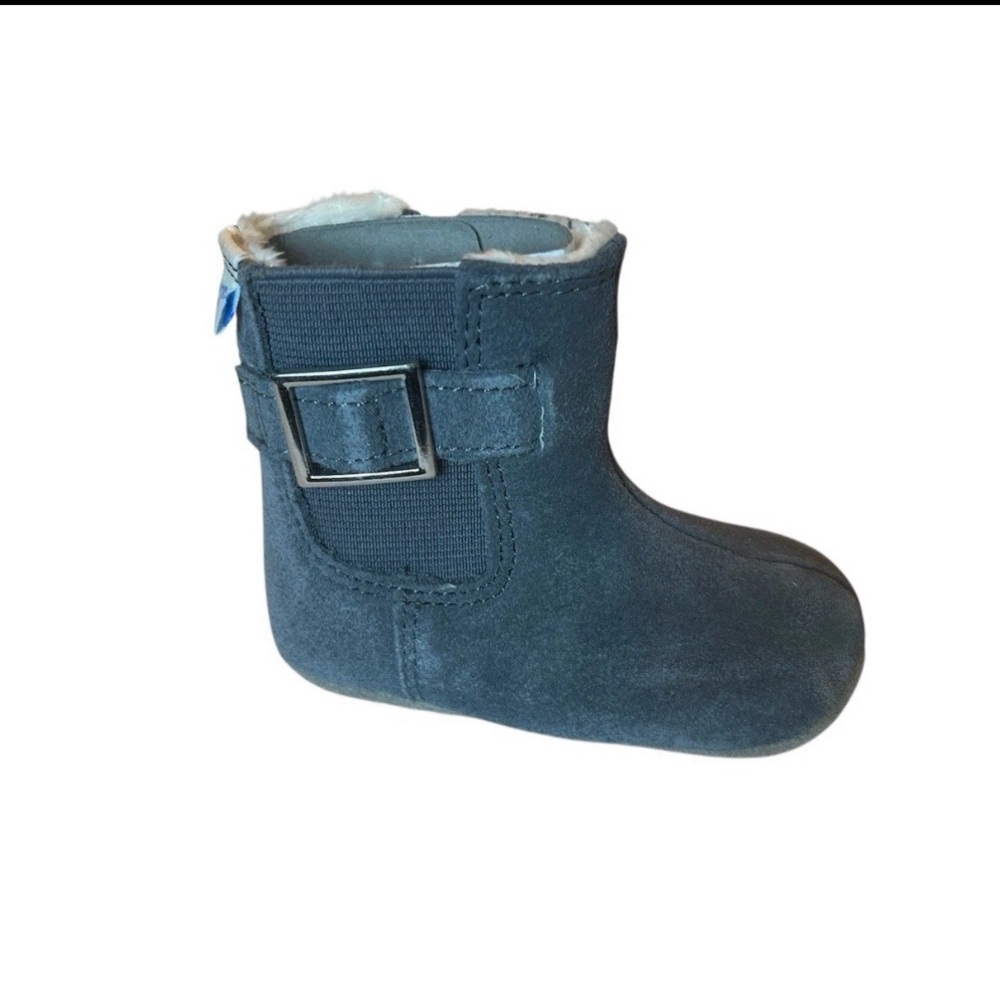 Robeez Grey Mini Shoes Size 3-6 Months